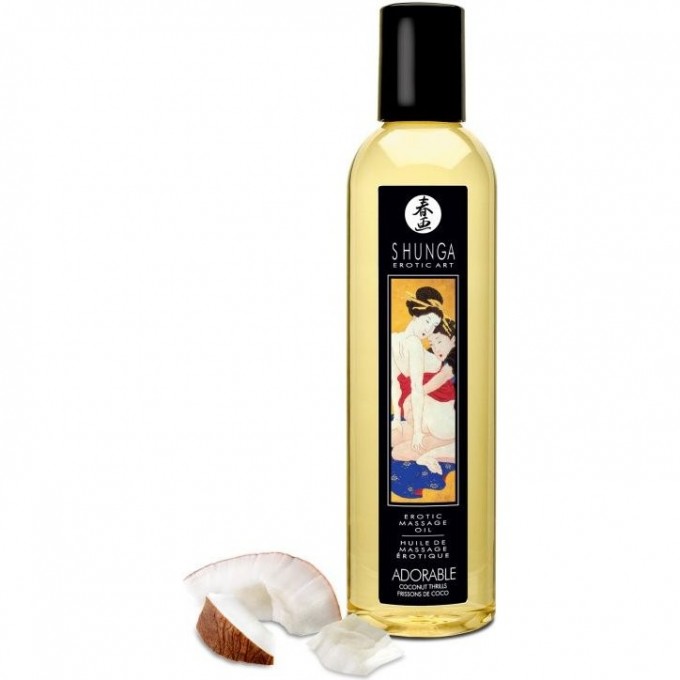 Масло массажное для тела SHUNGA COCONUT THRILLS (КОКОСОВОЕ ВОЛНЕНИЕ) 1010 SG